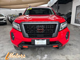 NISSAN FRONTIER PRO4X 2023 roja