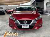 NISSAN VERSA ADVANCE 2021 rojo