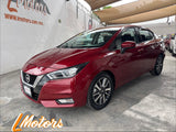NISSAN VERSA ADVANCE 2021 rojo