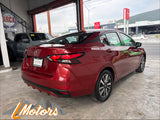NISSAN VERSA ADVANCE 2021 rojo